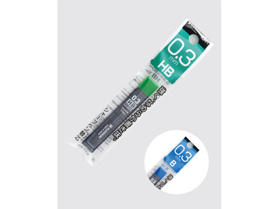 プラチナ シャープペン鉛芯 0.3mm B 10個