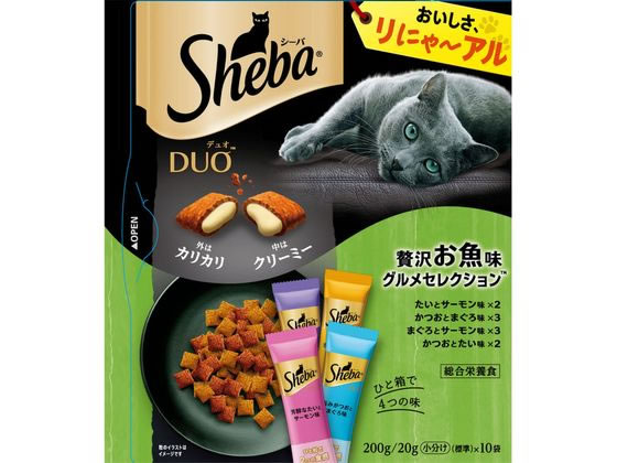 マースジャパン シーバ デュオ 贅沢お魚味グルメセレクション200g マースジャパン シーバ デュオ 贅沢お魚味グルメセレクション200g