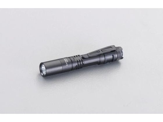 エスコ フラッシュライト LED 黒 単4×1本 EA758RE-1A