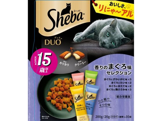 マースジャパン シーバデュオ15歳まぐろ味セレクション200g マースジャパン シーバデュオ15歳まぐろ味セレクション200g