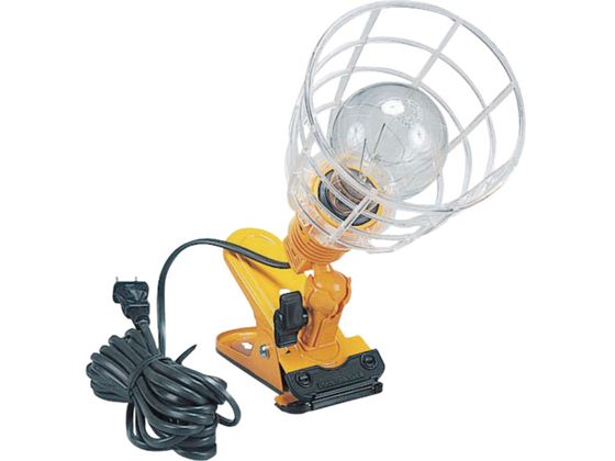 ハタヤ 軽便ランプ 単相100V 200W耐震電球付 電線5m KL-200 ハタヤ 軽便ランプ 単相100V 200W耐震電球付 電線5m KL-200