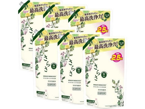 P & G さらさ 洗剤ジェルつめかえ超ジャンボサイズ1.68kg*6