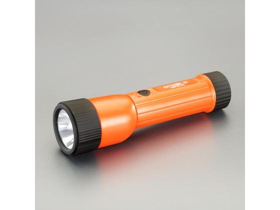 エスコ フラッシュライト LED 首振り 単3×3本 EA758RK-91