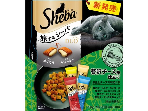 マースジャパン シーバデュオ贅沢チーズお魚とチーズ200g マースジャパン シーバデュオ贅沢チーズお魚とチーズ200g