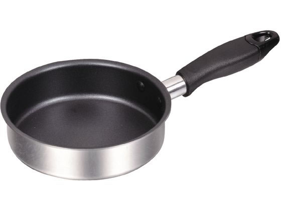 パール金属 コンパクト 2層鋼ふっ素加工フライパン 14cm HB-2187