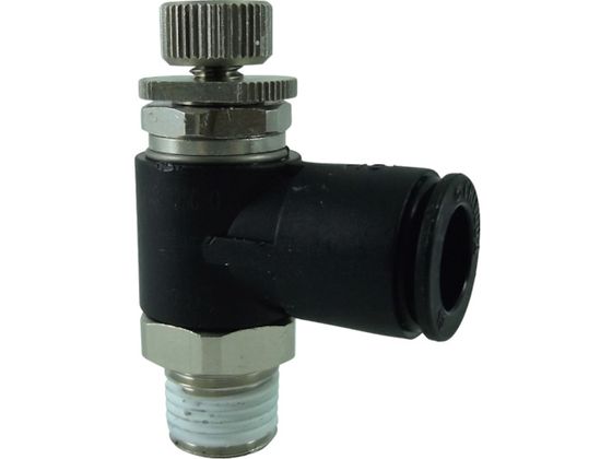 チヨダ ファイブスピードコントローラα メーターアウト10mm・R1/4 F10R-02SC-O チヨダ ファイブスピードコントローラα メーターアウト10mm・R1/4 F10R-02SC-O