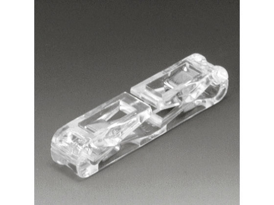 タカ印 カード立 ツインクリップ型 55×11×11mm 50個 34-988