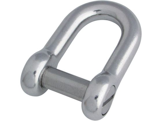 水本 ステンレス ネジ止め沈みシャックル 長さ32mm 内幅16mm