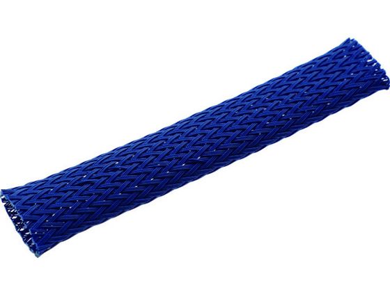TRUSCO カラー編組チューブ 自然折径28mm 長さ10m 1巻 青 BTC-25-B TRUSCO カラー編組チューブ 自然折径28mm 長さ10m 1巻 青 BTC-25-B