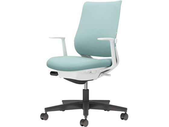 コクヨ チェア ミトラ2 L型肘 ランバー付 アッシュターコイズ ポリウレタン巻 コクヨ チェア ミトラ2 L型肘 ランバー付 アッシュターコイズ ポリウレタン巻
