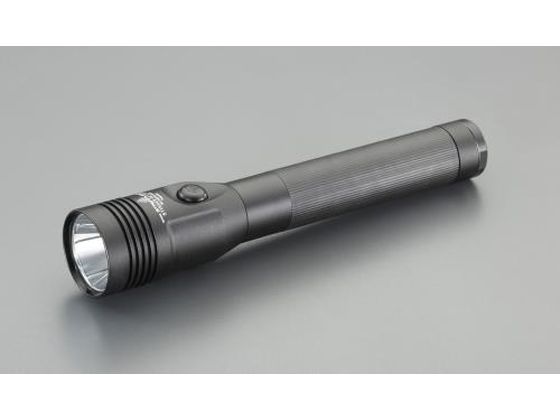 エスコ 充電式 フラッシュライト LED 黒 EA758SD-17