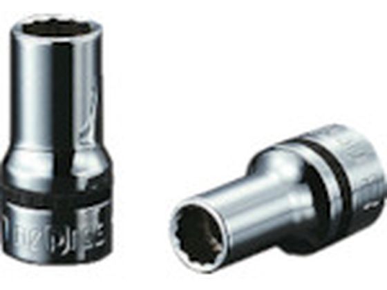 ネプロス 9.5sq.セミディープソケット(十二角)12mm NB3M-12W ネプロス 9.5sq.セミディープソケット(十二角)12mm NB3M-12W