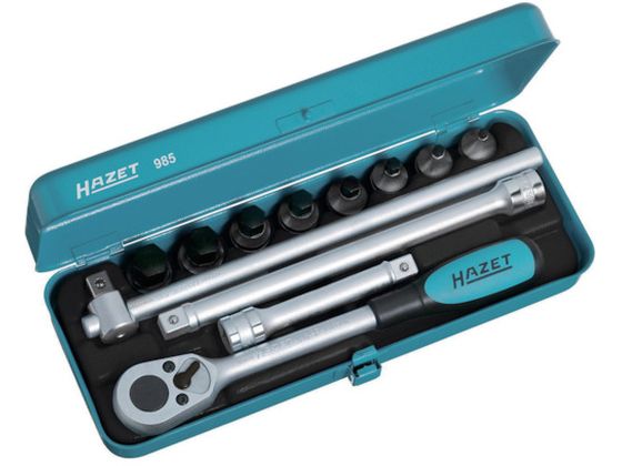 HAZET ヘキサゴンソケットレンチセット(差込角12.7mm) 985 HAZET ヘキサゴンソケットレンチセット(差込角12.7mm) 985