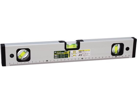 新潟精機 アルミ水平器 マグネット付 380mm ALM-380