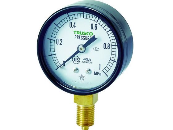 TRUSCO JIS汎用圧力計A型60φ TPG60-1.0