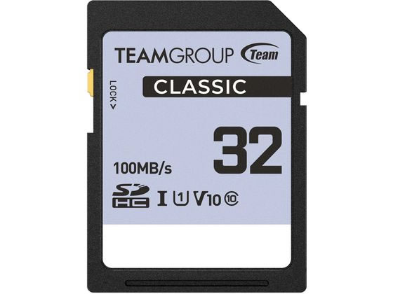 TEAM SDHC UHS-I U1 Classicシリーズ32GB TSDHC32GIV1001 TEAM SDHC UHS-I U1 Classicシリーズ32GB TSDHC32GIV1001