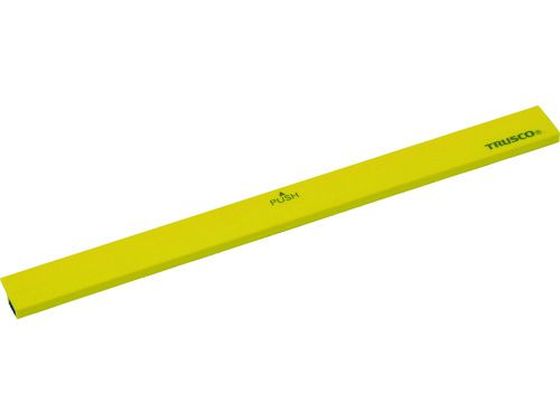 TRUSCO マグネットバー220mm 黄 TMOB-220-Y
