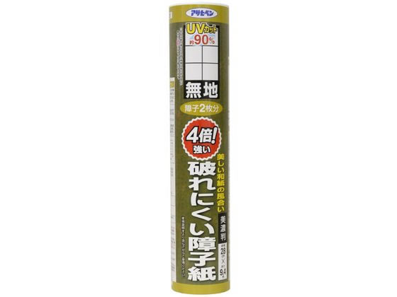アサヒペン 4倍破れにくい障子紙美濃 28×9.4 無地 アサヒペン 4倍破れにくい障子紙美濃 28×9.4 無地
