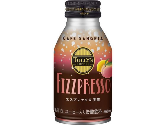 伊藤園 TULLY'S FIZPURESSO CAFESANGRIA 260mL 伊藤園 TULLY'S FIZPURESSO CAFESANGRIA 260mL
