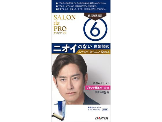 ダリヤ サロンドプロ ヘアカラー メンズ スピーディー6 無香料