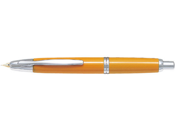 パイロット 万年筆 キャップレス ディープイエロー 硬めの中字 パイロット 万年筆 キャップレス ディープイエロー 硬めの中字
