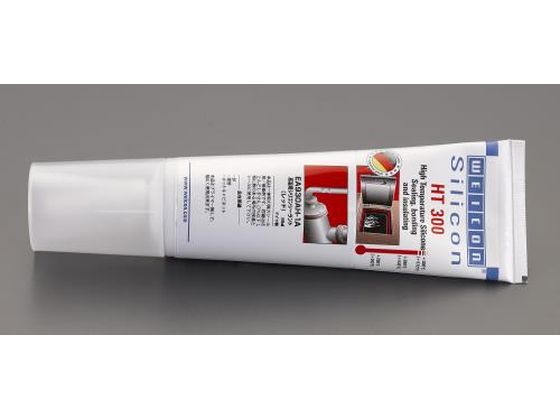 エスコ シリコ-ンシーラント 高温用 赤 85ml EA930AH-1A