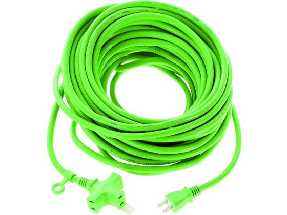 TRUSCO 3個口ソフトタイプ延長コード 20m グリーン TKC15-203PSGN TRUSCO 3個口ソフトタイプ延長コード 20m グリーン TKC15-203PSGN