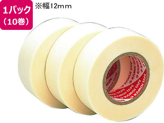 カモ井 マスキングテープ 12mm×18ｍ 10巻入り NO550N-12X18