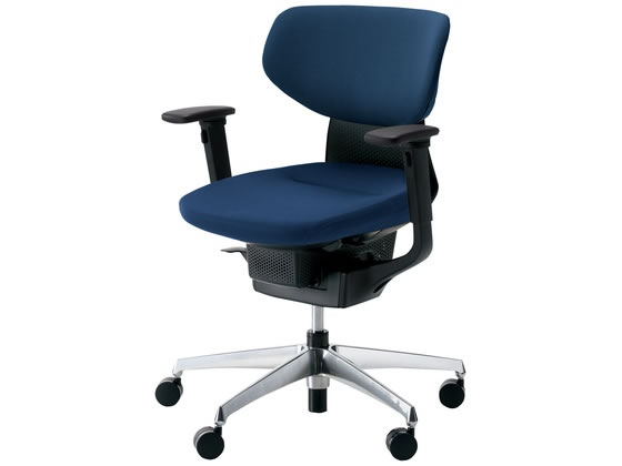 コクヨ イング クッション背座ネイビー 肘有 W CRGA3211E6G4T7W コクヨ イング クッション背座ネイビー 肘有 W CRGA3211E6G4T7W