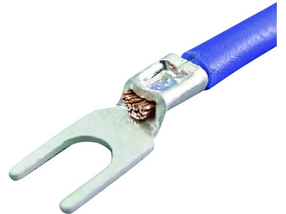 圧着工具　型番 755223−1 絶縁被覆付閉端接続子用ミニ圧着工具 使用範囲CE1・2・5