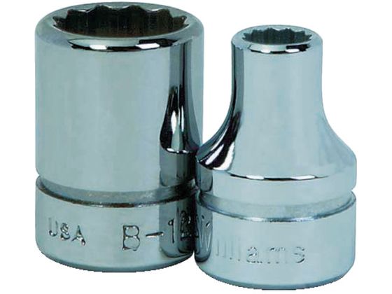 WILLIAMS 3/8ドライブ ショートソケット 12角 7mm JHWBM-1207 WILLIAMS 3/8ドライブ ショートソケット 12角 7mm JHWBM-1207
