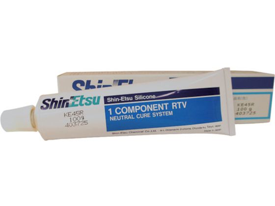 信越 一般電気用RTVゴム 100g レッド KE45R-100