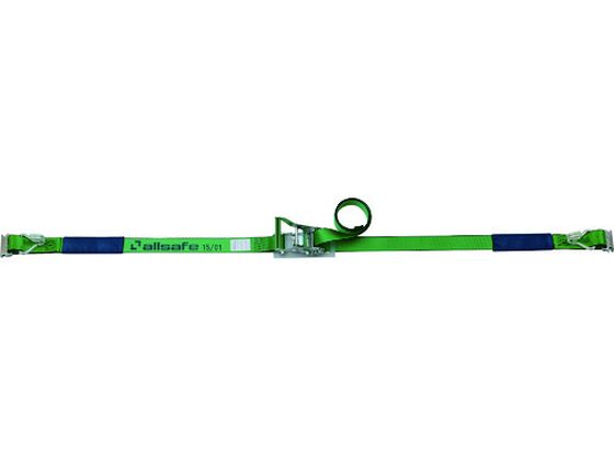 allsafe ベルト荷締機ラチェット式Tワンピース&ナローフック仕様 重荷重