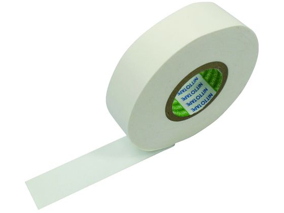 日東 電気絶縁用アセテート粘着テープ NO.5 19mm×20m 白