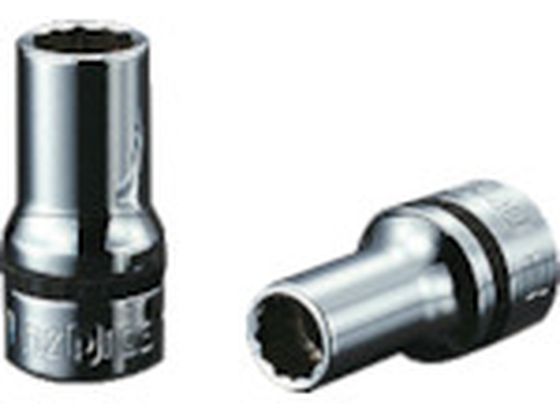 ネプロス 9.5sq.セミディープソケット(十二角)18mm NB3M-18W ネプロス 9.5sq.セミディープソケット(十二角)18mm NB3M-18W