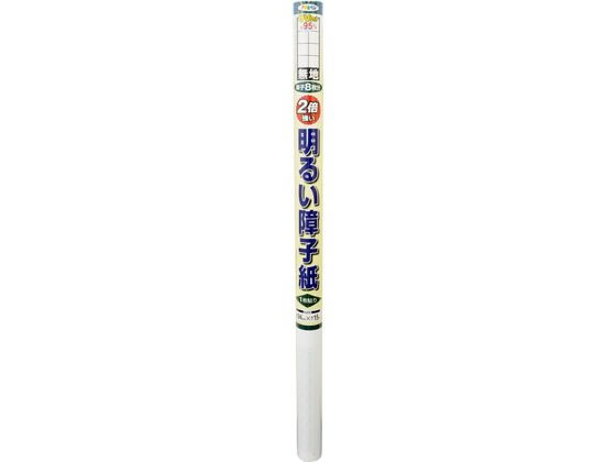 アサヒペン UVカット2倍強い明るい障子紙 94×15m 5241 無地 アサヒペン UVカット2倍強い明るい障子紙 94×15m 5241 無地