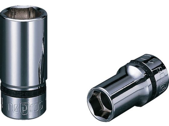 ネプロス 9.5sq.セミディープソケット(六角)19mm NB3M-19 ネプロス 9.5sq.セミディープソケット(六角)19mm NB3M-19