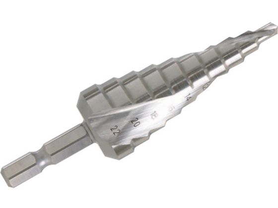 ウイニングボア ステップドリル ピラミッドドリル 4〜22mm RSD-22 ウイニングボア ステップドリル ピラミッドドリル 4〜22mm RSD-22
