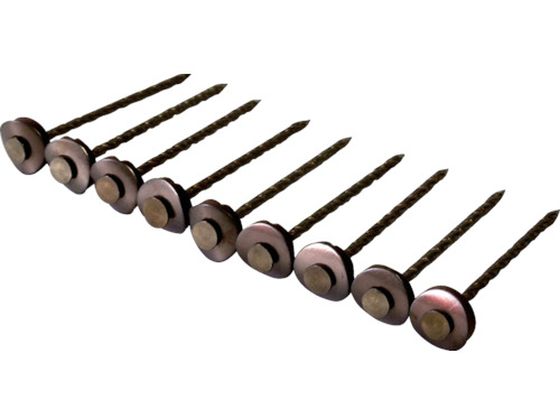 ダイドーハント ステンレス連結傘釘パワースクリュー ブロンズ 12×75 (25連入) 00028158 ダイドーハント ステンレス連結傘釘パワースクリュー ブロンズ 12×75 (25連入) 00028158