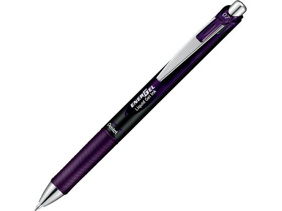 ぺんてる エナージェル ノック式 0.7mm ボルドーブラック BL77A2 ぺんてる エナージェル ノック式 0.7mm ボルドーブラック BL77A2
