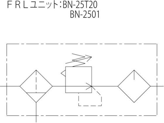 日本精器 FRLユニット15Aモジュラー接続タイプ BN25T6-15 2155869が