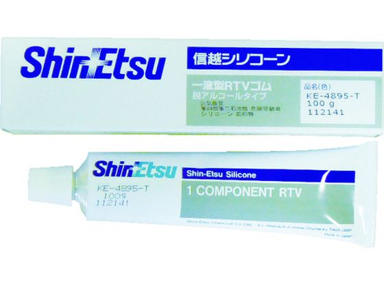 信越 シーリング 低分子シロキサン低減タイプ 100g 透明