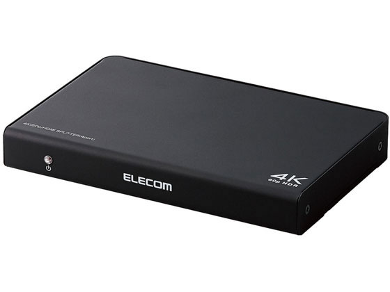 エレコム HDMI分配器 4K 60P 1入力 4出力 VSP-HDP14BK