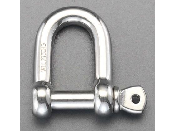 エスコ シャックル ステンレス製 2.75ton M16 EA638F-57