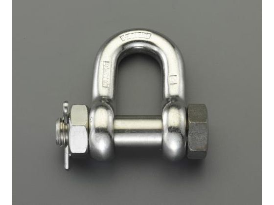 エスコ シャックル ステンレス製 450kg EA638F-71