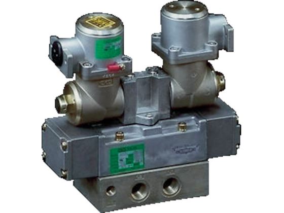 CKD パイロット式 防爆形5ポート弁 4Fシリーズ(ダブルソレノイド) 4F420E-10-TP-AC100V CKD パイロット式 防爆形5ポート弁 4Fシリーズ(ダブルソレノイド) 4F420E-10-TP-AC100V