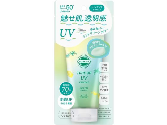 コーセーコスメポート サンカット トーンアップ UVエッセンス ミントグリーン 80g コーセーコスメポート サンカット トーンアップ UVエッセンス ミントグリーン 80g