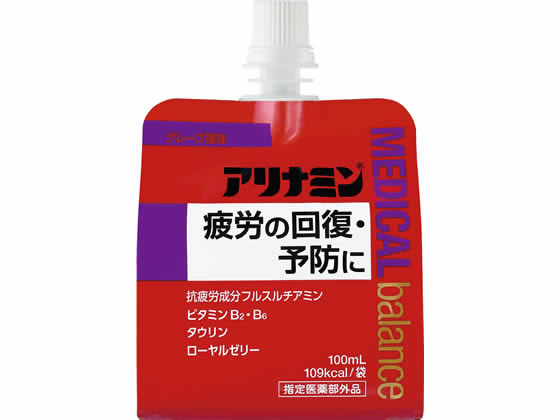 アリナミン製薬 アリナミンメディカルバランス グレープ 100ml アリナミン製薬 アリナミンメディカルバランス グレープ 100ml