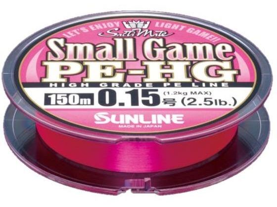サンライン スモールゲーム PE-HG 150m 3LB #0.2