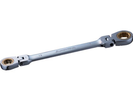 スーパー ギアレンチ ダブルフレックスタイプ 六角対辺:12×14 L=212mm GRW1214DF スーパー ギアレンチ ダブルフレックスタイプ 六角対辺:12×14 L=212mm GRW1214DF